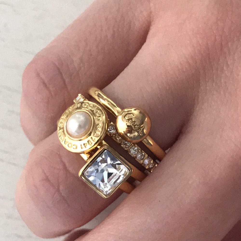 Coach Stackable Rings